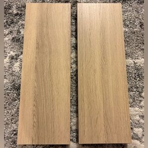 2 Wall Shelves in Cream Color